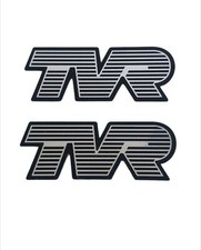 TVR badge bonnet size Taimar wedge 350 V8 Tasmin Tuscan  toolbox mancave pair 