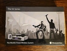 TRANTEC S5.5 WIRELESS MICROPHONE SERIES MODEL#S5.5-HD-A1S