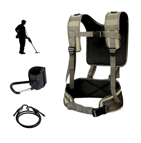 Metal detecting harness - detecting,