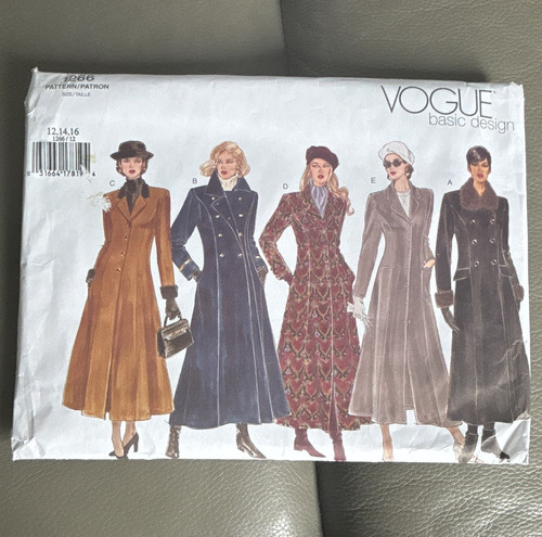 Vogue basic design coat jacket - vogue,