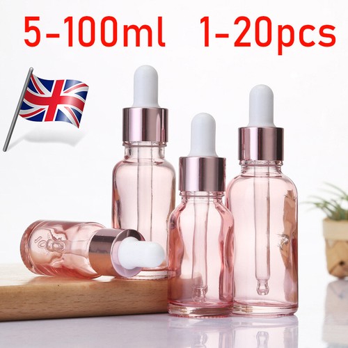100ml pink empty glass - pink,