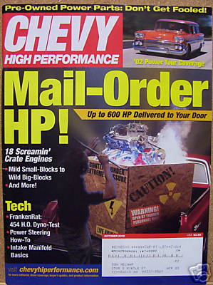 Chevy high performance - chevy,