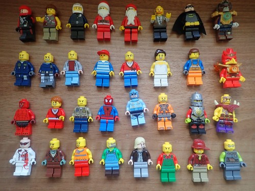 Lego minifigures mixed lot - minifigures,