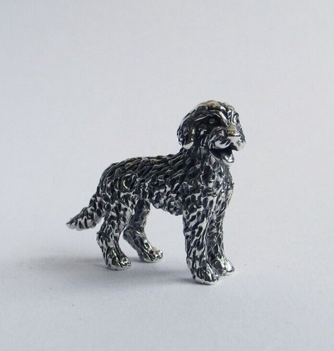Labradoodle figurine solid - labradoodle,