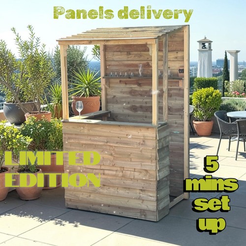 Tiki bar garden wooden - bar,
