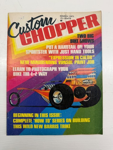 Custom chopper magazine march - custom,