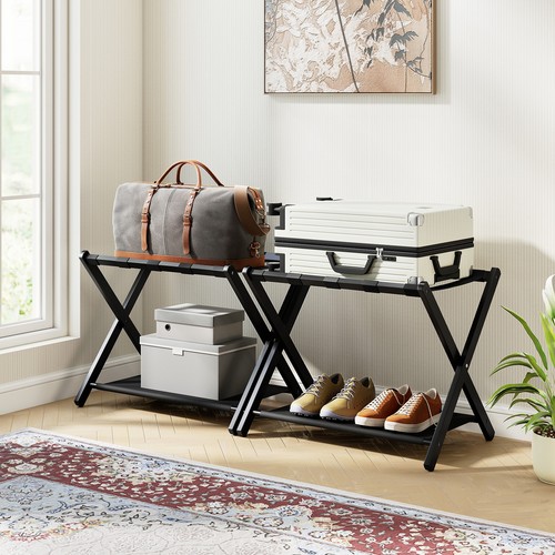 Set folding suitcase - set,