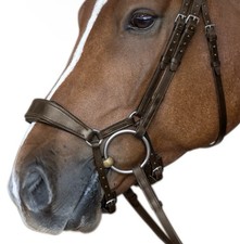 Fairfax Brown Drop Noseband