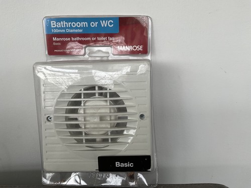 Bathroom fan vxf100s - fan,