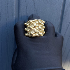 New Chunky 5 Row Keeper Ring