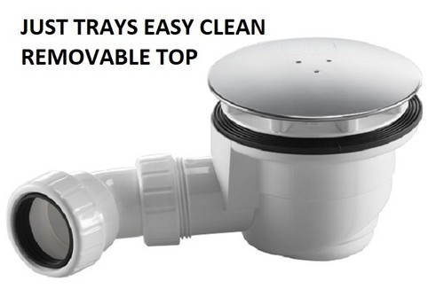 Jt90 chrome 90mm - shower, tray