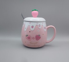 Ceramic Pink Sweet Strawberry