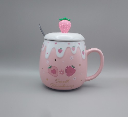 Ceramic pink sweet - ceramic,