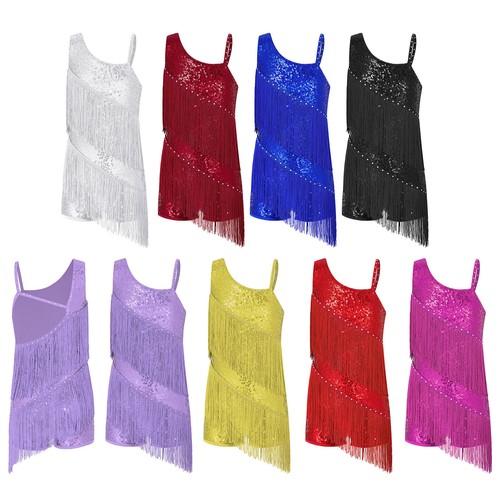 Girls kids sequins fringe - sequins,