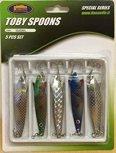 5pc toby lures predator - 5pc,