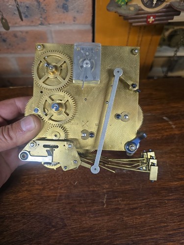 Antique clock mechanism - clock,