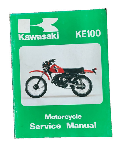 Genuine kawasaki ke100 service - genuine,