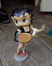 Large Cast Iron BETTY BOOP WAITRESS Free Standing Ornament.