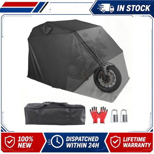 Motorbike bike cover shed - bike,