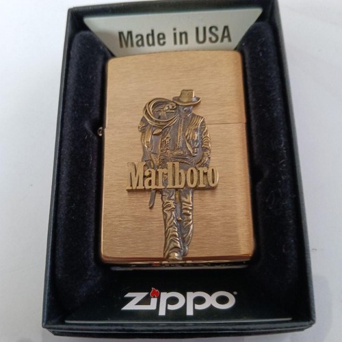 Zippo marlboro cowboy metal - cowboy,