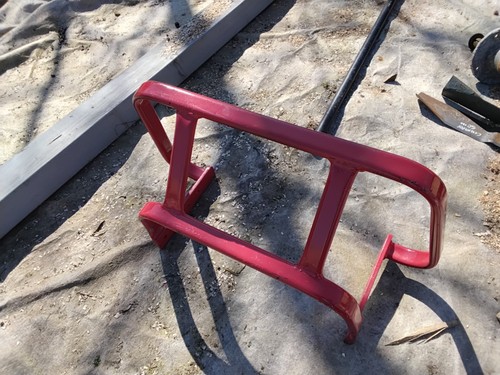 Ride mower front - on,