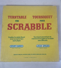 Vintage Scrabble Plastic