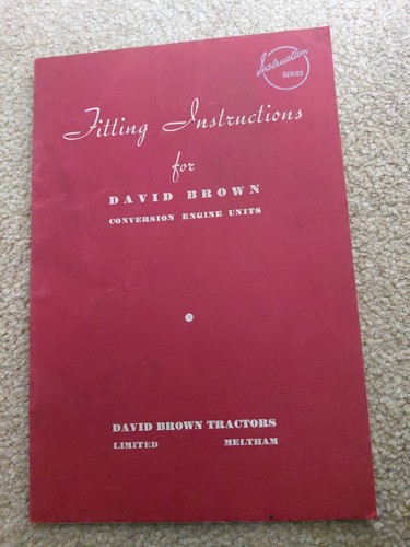Fitting instructions for - fitting,