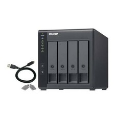 QNAP TR-004-US SATA2 4-Bay Tower RAID Expansion Enclosure for both NAS and