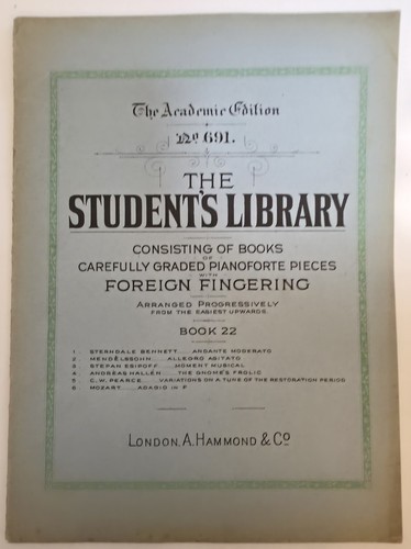 Antique student library - antique, student's