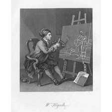 WILLIAM HOGARTH Painting the