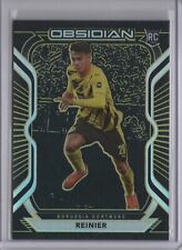 Reinier 2020 Panini Obsidian Electric Yellow Etch /10 Rookie Borussia Dortmund
