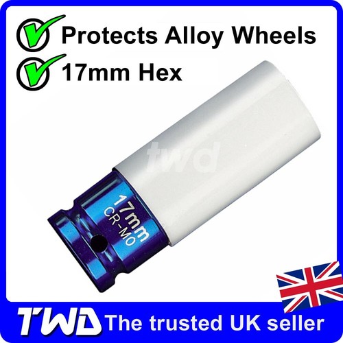 17mm alloy wheel - socket, for