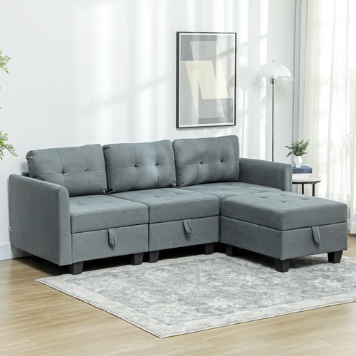 Modular sectional sofa with - modular,