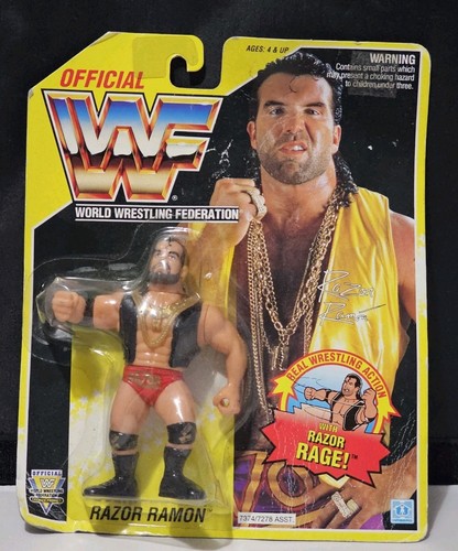Hasbro vintage wwf razor ramon - wwf,