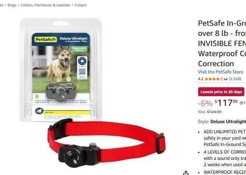 Petsafe stubborn dog inground - petsafe,
