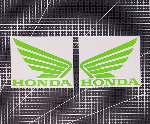 Honda wings logo - honda, pair