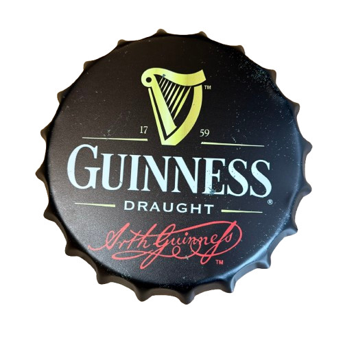 Wall art sign - guiness, 30cm