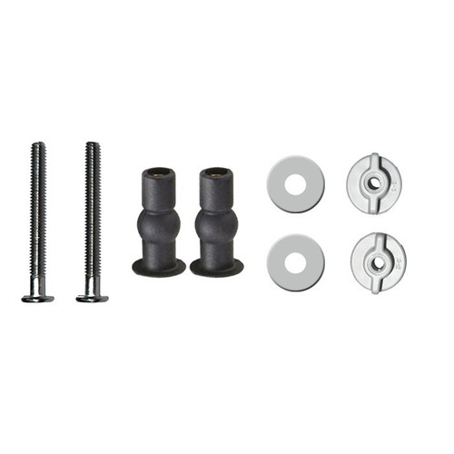 Toilet seat fixings - seat, top