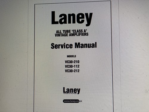 Laney tube amplifier vc30 210 - tube, vc30-210