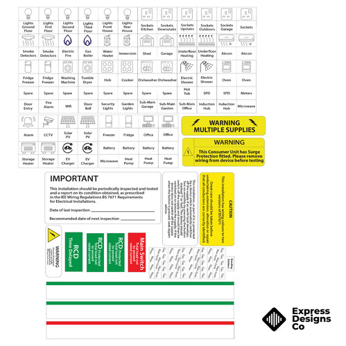 Consumer unit fuse board - consumer,