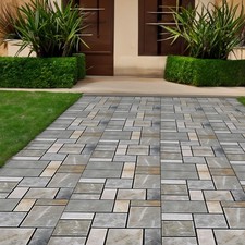 6PCS Deck Tile Decking Pebble