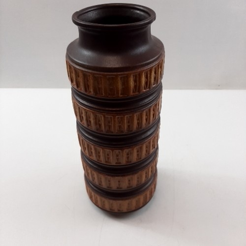 West german pottery vase - pottery,