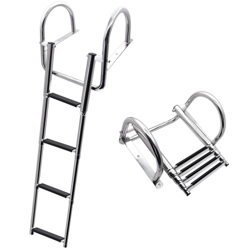 Boat ladder steps stainless - ladder, 4