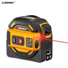 Digital Laser Rangefinder Laser Tape Measure 2 in 1 with LCD Display Laser Tape