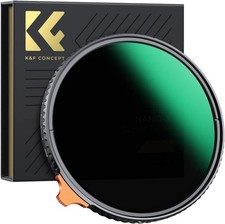 K&F CONCEPT 67mm Variable ND Filter ND2- ND400 High Definition Nano X