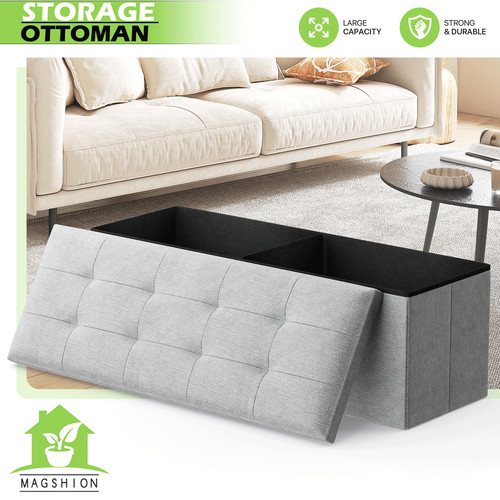 Storage ottoman benches - storage,