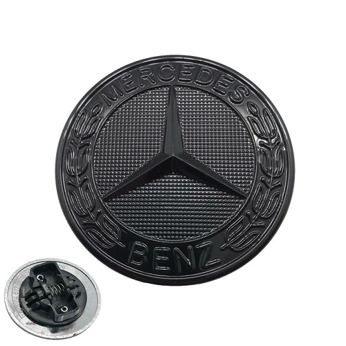 For mercedes bonnet flat - flat, badge