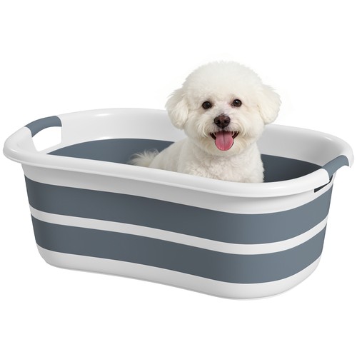 Pawhut 27l dog bath - pawhut, tub