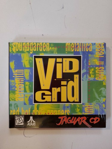 Vid grid atari jaguar - atari, cd