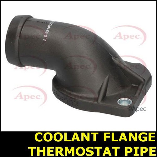 Coolant flange thermostat pipe - coolant,